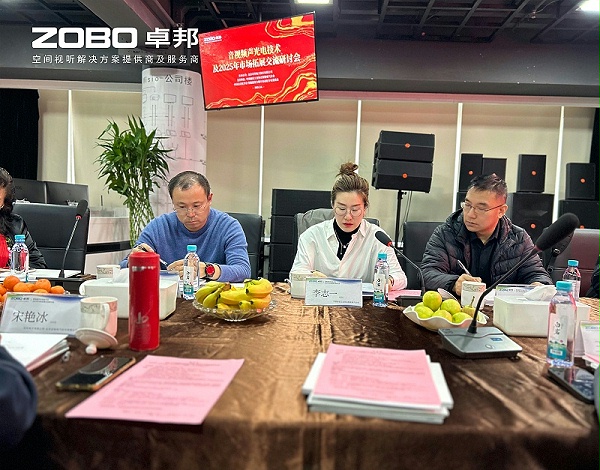 共筑智控新生態(tài) | 2025音視頻聲光電技術(shù)與市場拓展研討會(huì)在ZOBO卓邦召開