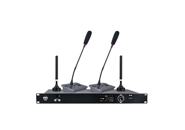 BBS商用話筒 WH-700 1拖2無線會(huì)議話筒 無線會(huì)議麥克風(fēng) 心形指向話筒 電容話筒