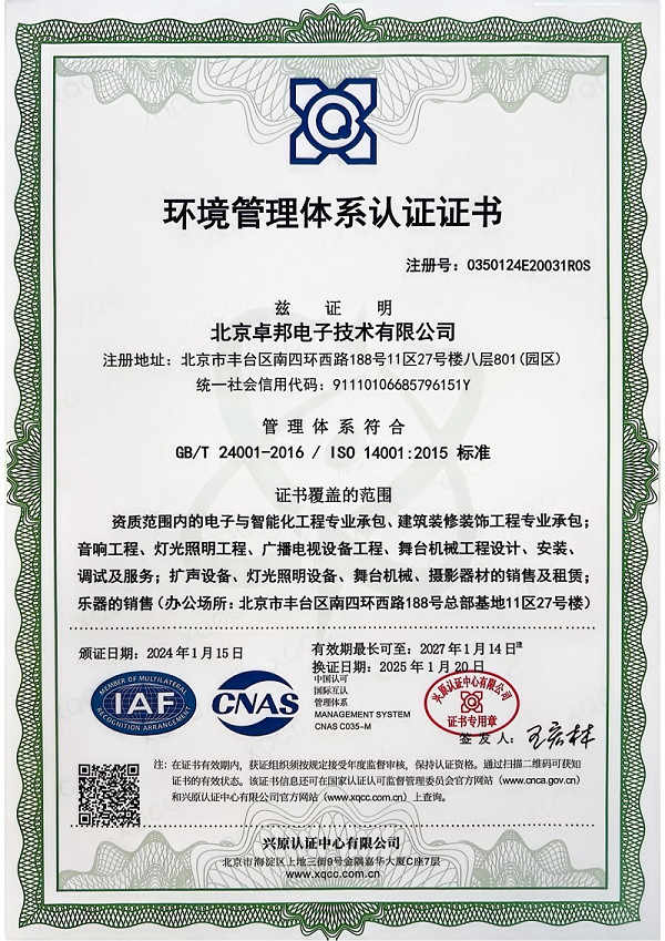 ISO9001環(huán)境管理體系