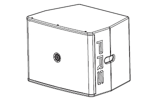 意大利PRS 15Ba倒相式有源低頻音箱音響