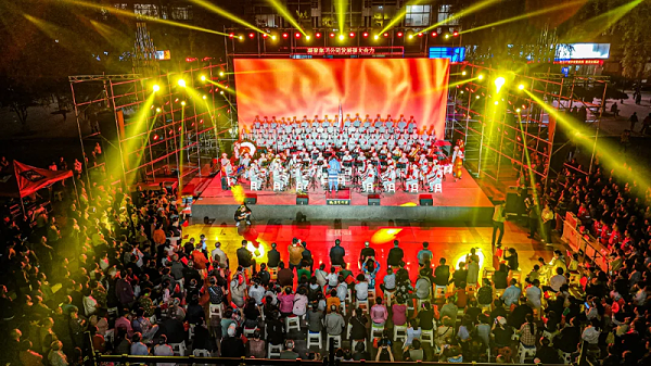 ZOBO卓邦助力蘭州鐵路局集團(tuán)“慶祝人民共和國成立75周年”文藝展演活動(dòng)成功舉辦