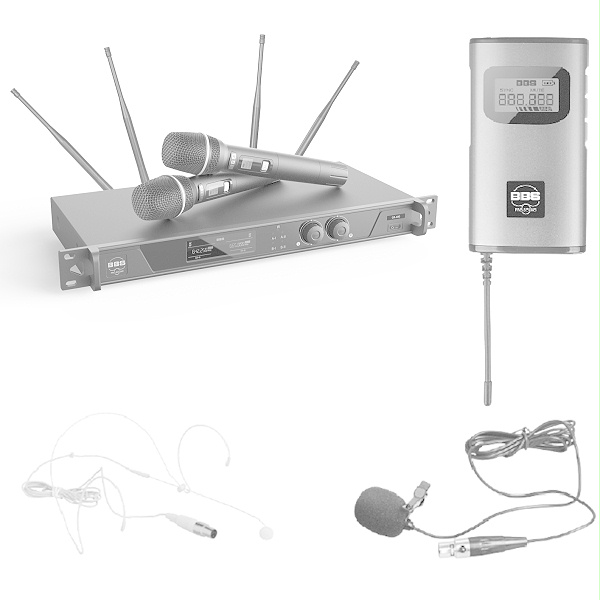 BBS商用話筒 GR-400(手持/領(lǐng)夾/頭戴可選)舞臺演出麥克風(fēng) 真分集演出話筒