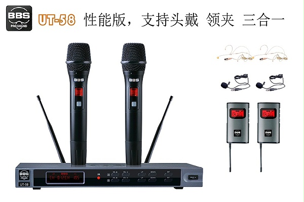 麥克風(fēng)(話筒):頭戴式、領(lǐng)夾式、手持麥克風(fēng)