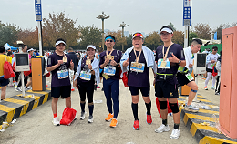 ZOBO卓邦董事長張新峰眉山半馬首秀，順利完賽展企業(yè)家風(fēng)采