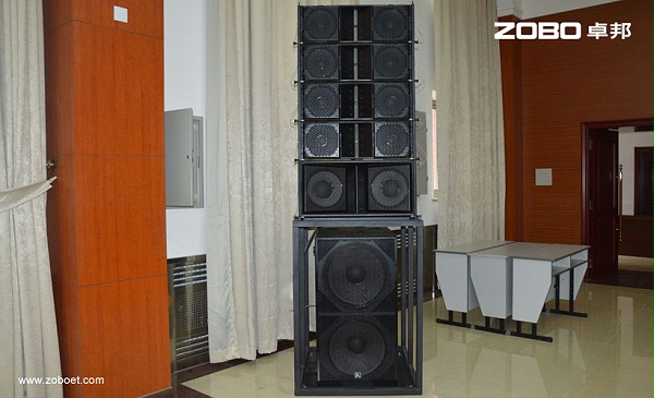 豐臺鐵路局黨校多功能廳擴(kuò)聲系統(tǒng)1