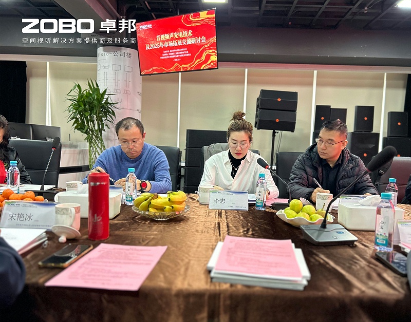 共筑智控新生態(tài) | 2025音視頻聲光電技術(shù)與市場拓展研討會在ZOBO卓邦召開