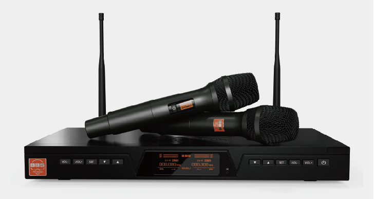 BBS話筒 W-888無線話筒,智能無線麥克風,專用演出舞臺主持,家用K歌麥克風