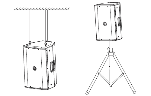 意大利PRS 劇場劇院音響 演出 無源音箱 PRS音響 TW系列 TW10全頻音箱TW10安裝圖 意大利PRS 劇場劇院音響 演出 無源音箱 PRS音響 TW系列 TW10全頻音箱TW10安裝圖