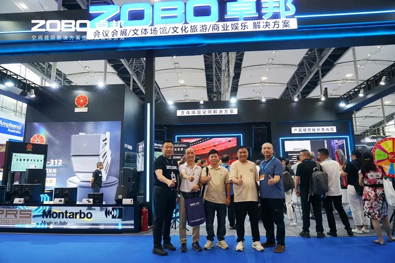 8人潮涌動，新品閃耀!ZOBO卓邦廣州展首日引爆行業(yè)焦點