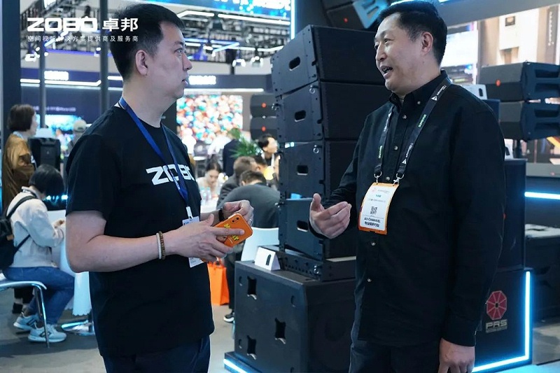 7直擊展會首日盛況丨ZOBO卓邦2025北京InfoComm展