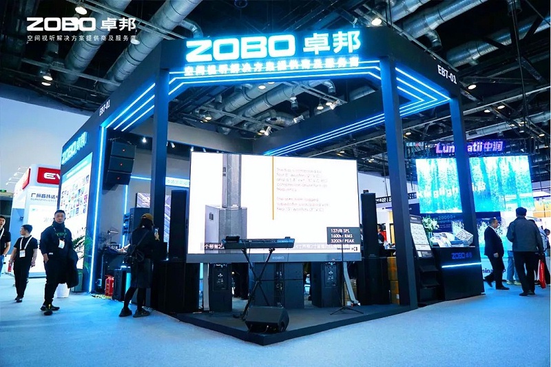 14直擊展會首日盛況丨ZOBO卓邦2025北京InfoComm展