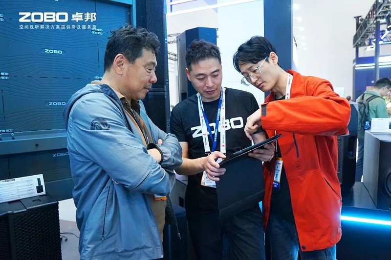2聚焦展會盛況丨北京infocomm展 ZOBO卓邦展會天 熱度依舊不減 好評如潮