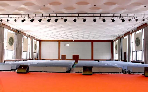 北京西藏中學(xué)30年校慶報告廳采用ZOBO卓邦PRS音響