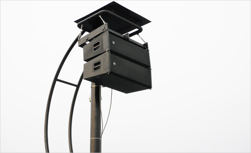 遼寧文化廣場音樂廣播擴聲系統(tǒng)2